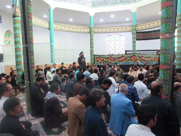 مراسم عزاداری اربعین حسینی در نقطه صفر مرزی مراسم عزاداری اربعین حسینی در نقطه صفر مرزی