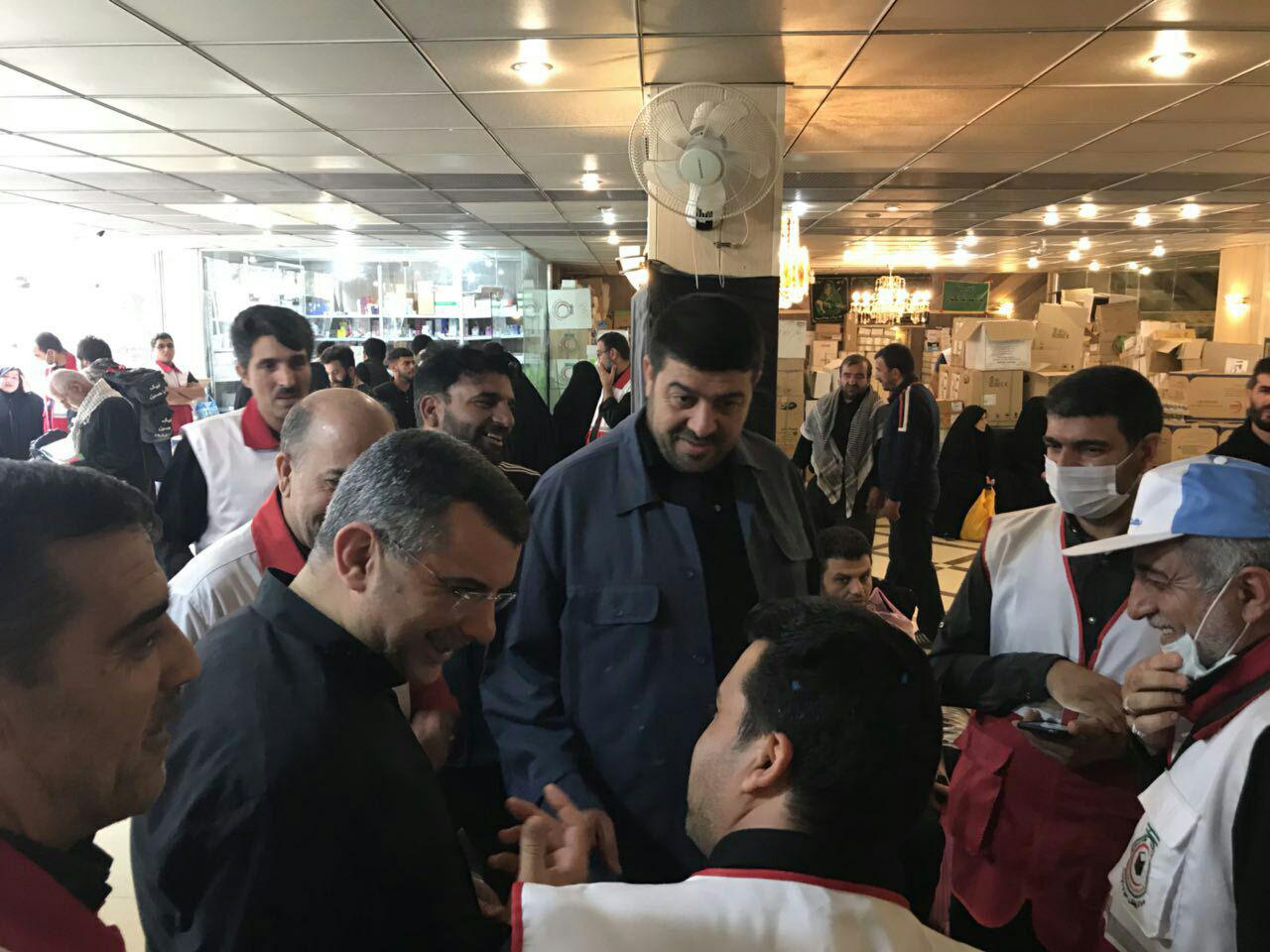 بازدید مقامات بهداشتی ستاد اربعین از مراکز درمانی عراق+ تصاویر
