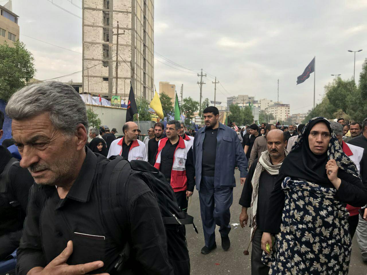 بازدید مقامات بهداشتی ستاد اربعین از مراکز درمانی عراق+ تصاویر