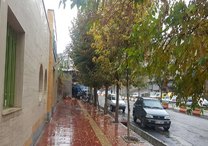 باران پاییزی در آذربایجان غربی