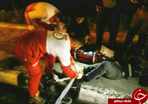 نجات دو نفر در دو سانحه رانندگی