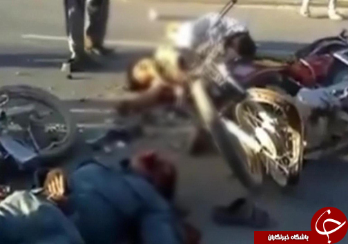 آمار ۳۰ درصدی حوادث منجر به فوت موتورسواران / جریمه و توقیف موتورسیکلت افراد خاطی + تصاویر