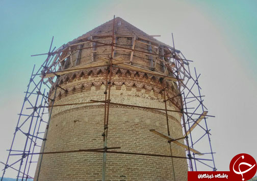 آغاز مرمت برج تاریخی رسکت + تصاویر