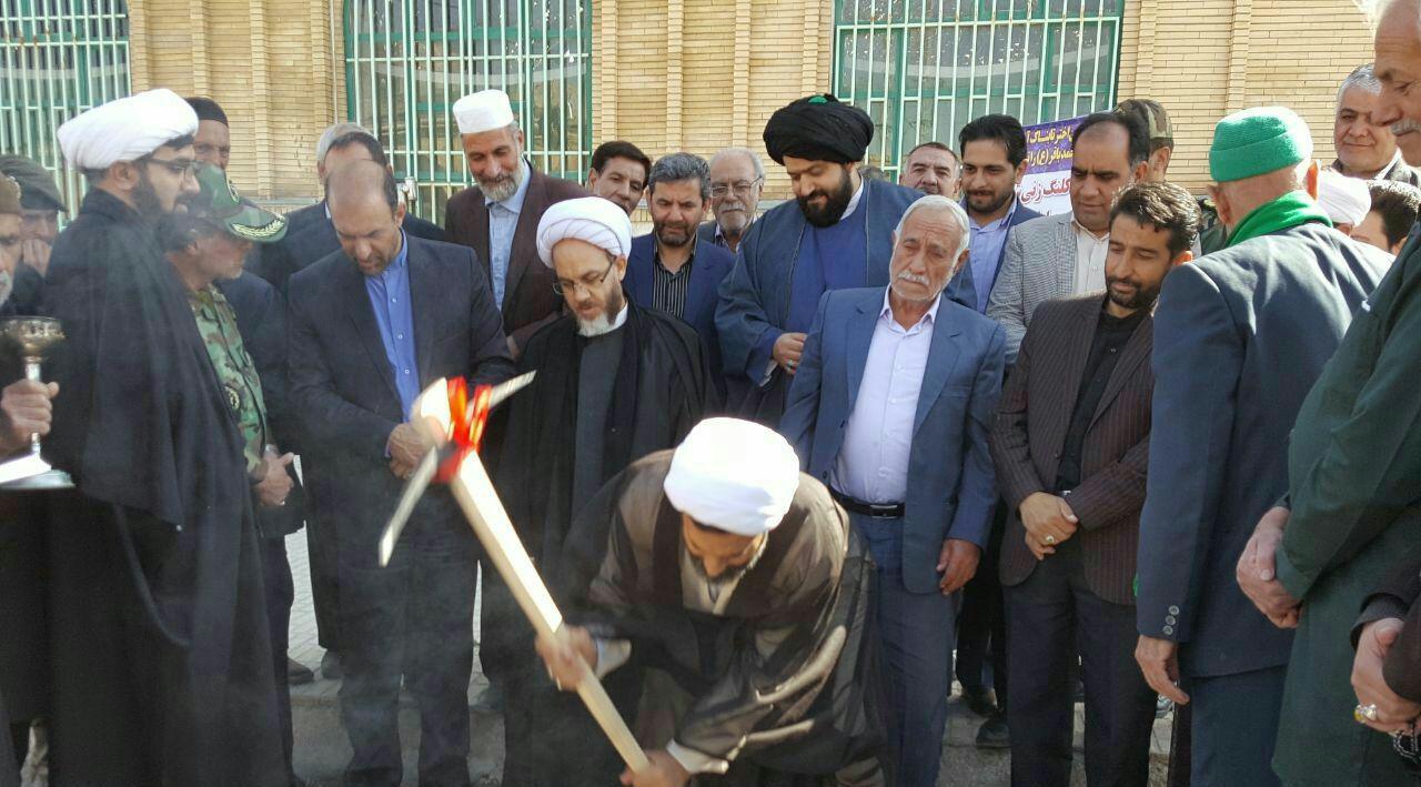 ساخت شبستان امامزاده سلطان ابراهیم(ع) در قوچان
