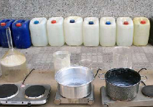 کشف پیش ساز موادمخدر صنعتی در سردشت