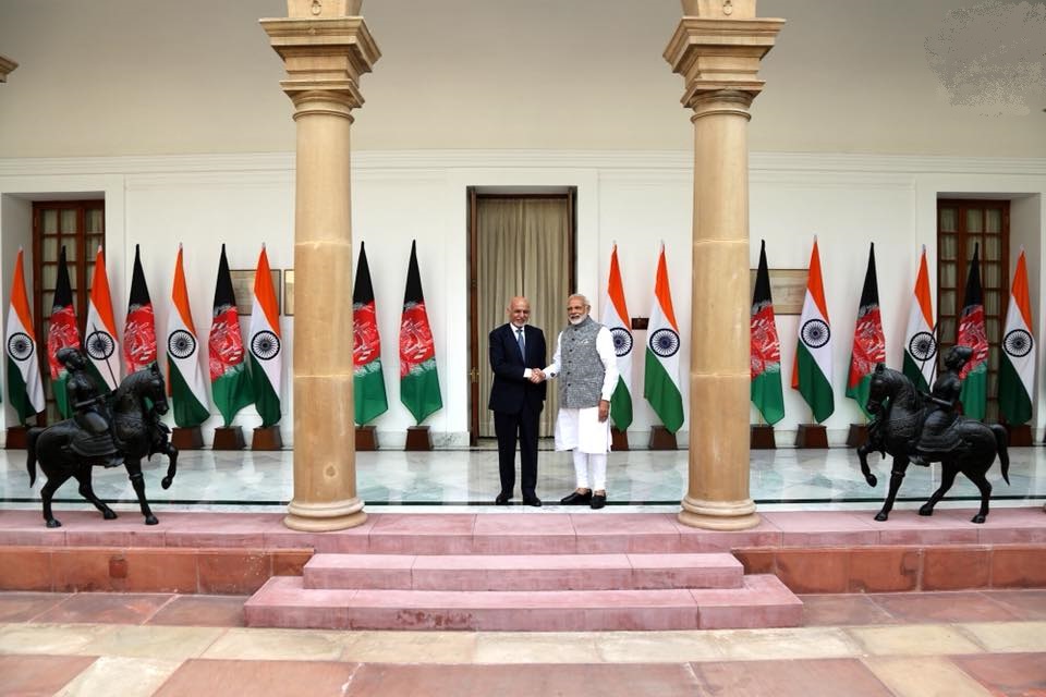 گفتگوی اشرف غنی با صدراعظم هند با محوریت مسائل امنیتی