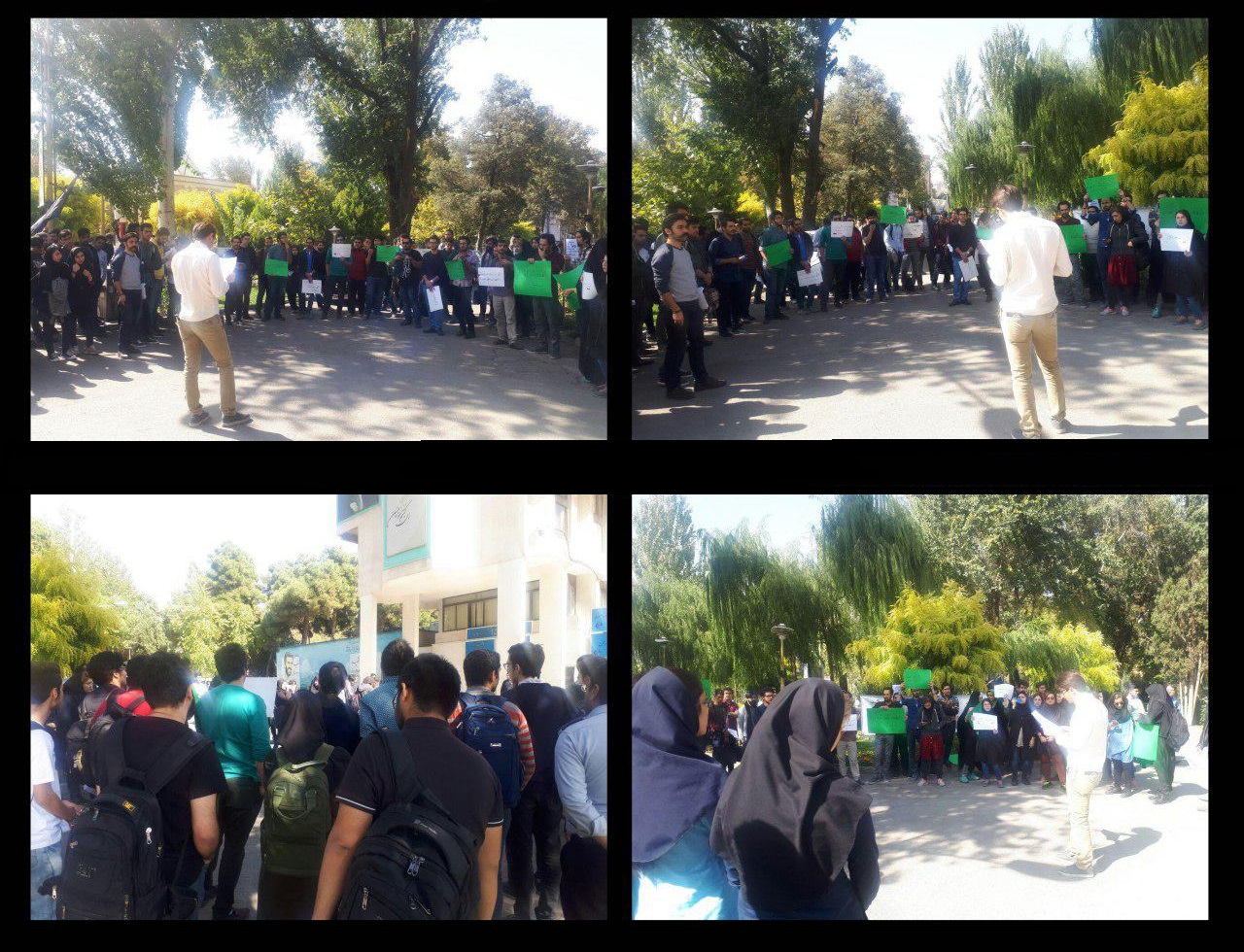 گسترش روز افزون اعتراضات حامیان روحانی در دانشگاه&zwnj;ها