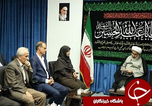 دیدار رئیس سازمان ملی استاندارد ایران با نماینده ولی فقیه