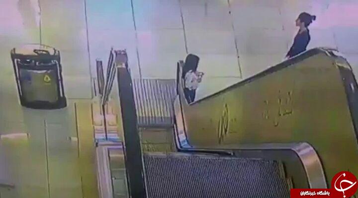 مرد شجاع، جان دختر خردسال را در یک قدمی مرگ نجات داد + فیلم