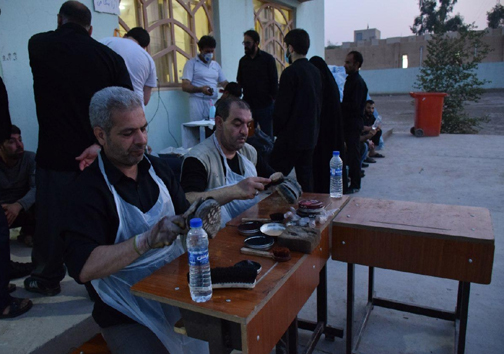 گزارش تصویری از مواکب لرستان در شهر کربلا