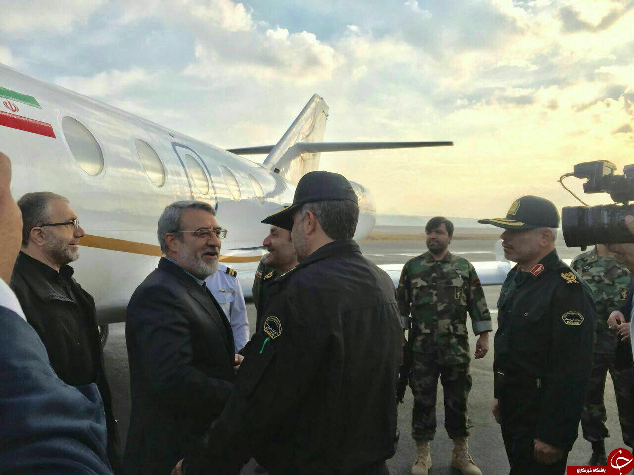 وزیر کشور وارد ایلام شد+عکس