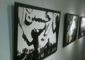 گشایش نمایشگاه آیینه محرم در سمنان