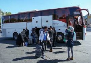 آماده سازی 450 دستگاه اتوبوس برای بازگشت زائران اردبیلی