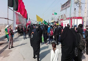 مراجعه زوار اربعین حسینی به پایگاه های فوریت های پزشکی