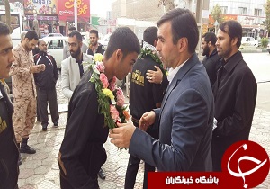 استقبال از مدال آوران هاپکیدو