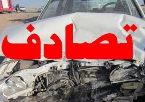 حادثه تصادف جاده آق قلا با سه مصدوم