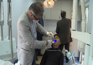 کلینیک سیار دندان پزشکی رایگان ،این بار در مهاباد