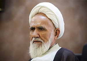 عیادت قائم مقام وزیر بهداشت از آیت الله حائری شیرازی