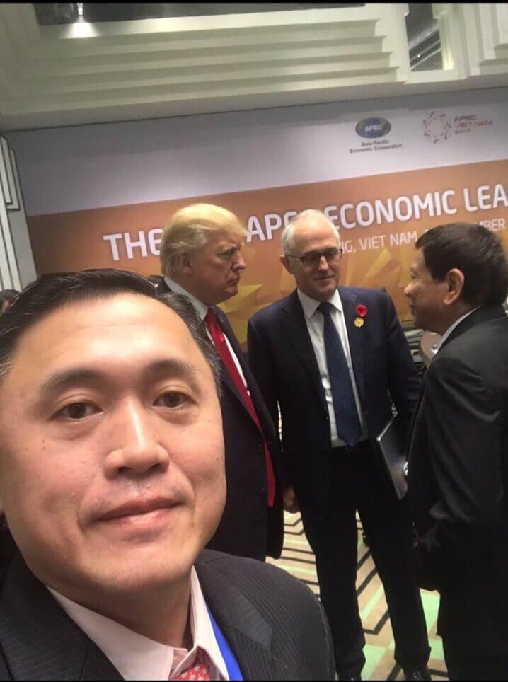 دیدار ترامپ و دوترته برای نخستین بار+تصویر