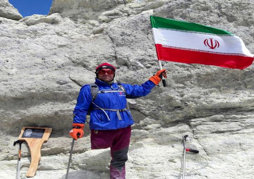 طرح سمیرغ کوه‌های ایران توسط "علی توکلی " جانباز کوهنورد لرستانی کامل شد