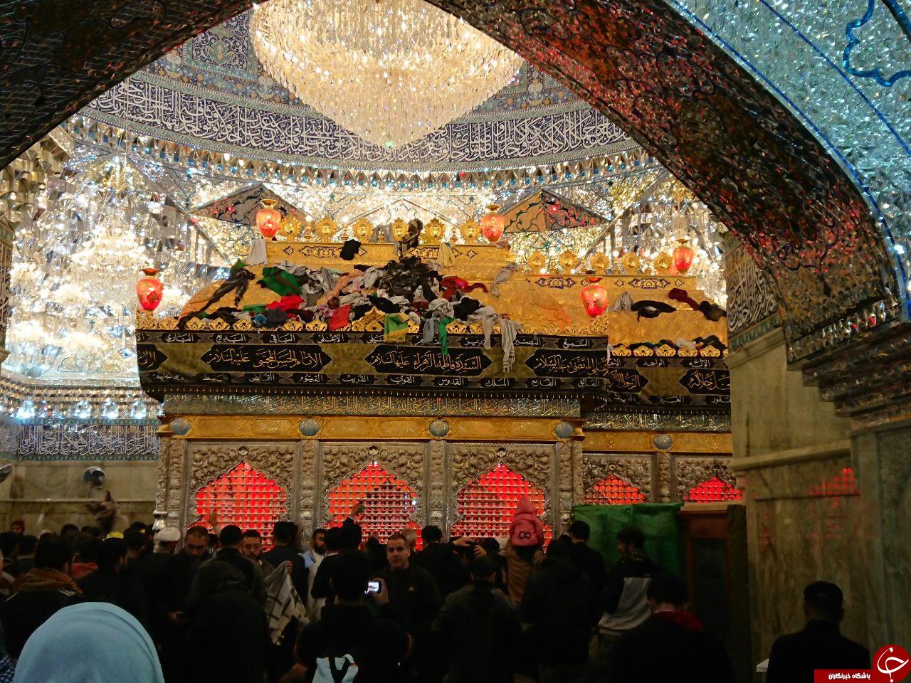 حال و هوای حرمین عسکری بعد از اربعین حسینی در سامرا + فیلم و تصاویر