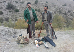 کشف سلاح مجاز  شکاری در آمل