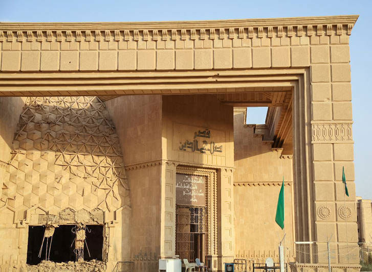 کاخ صدام پس از فرار داعش+تصاویر