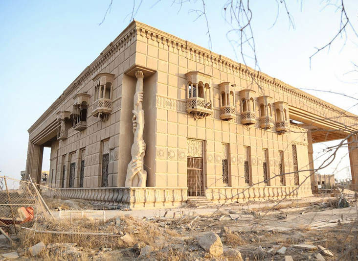 کاخ صدام پس از فرار داعش+تصاویر