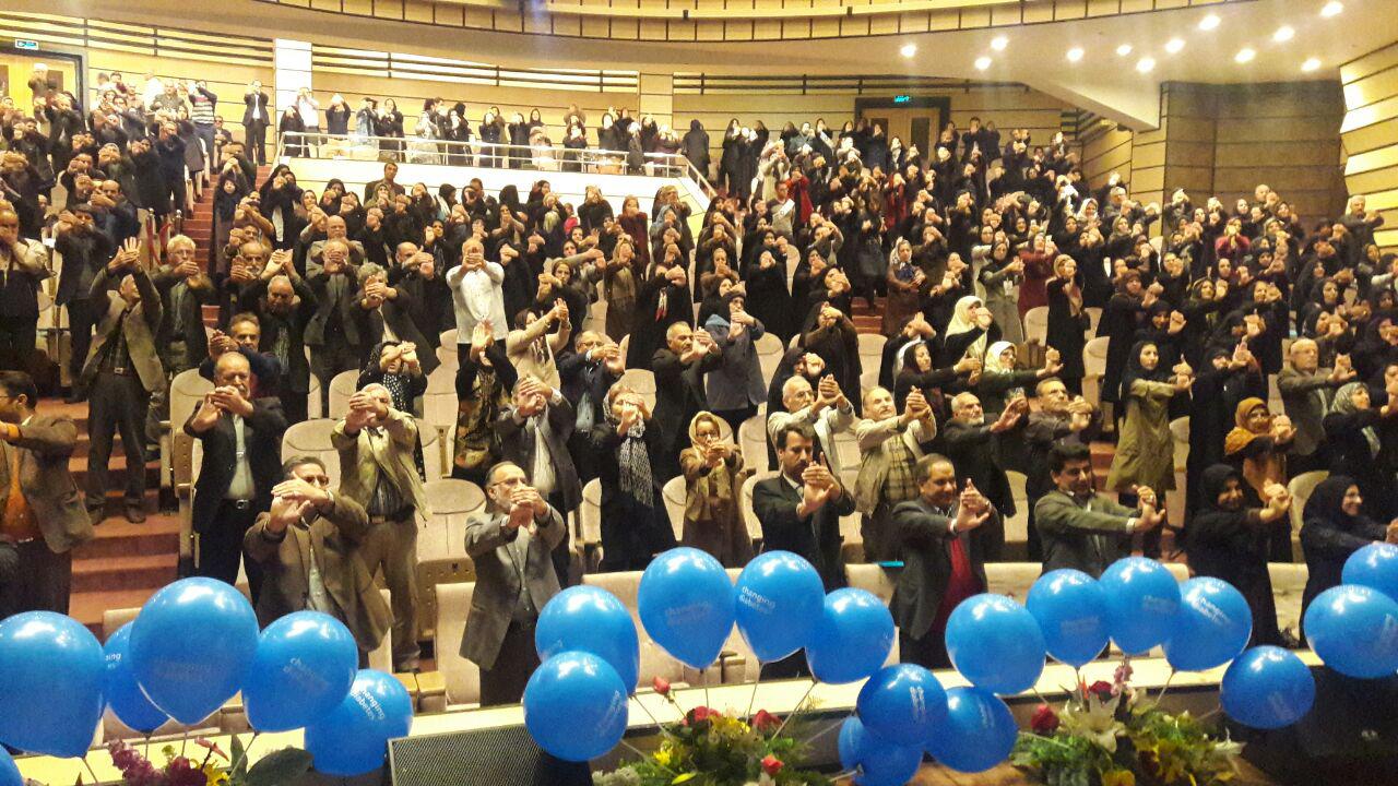 برگزاری همایش بزرگ روز جهانی دیابت در همدان