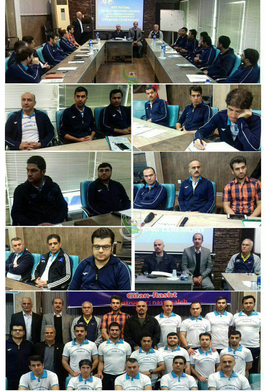 حضور مربی زرندی در دوره ی مربیگری سطح 2 فوتبال آسیا