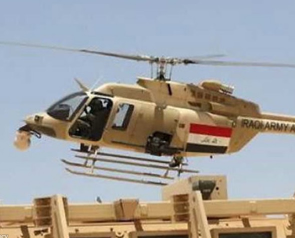۷ کشته بر اثر سقوط یک بالگرد عراقی در استان واسط