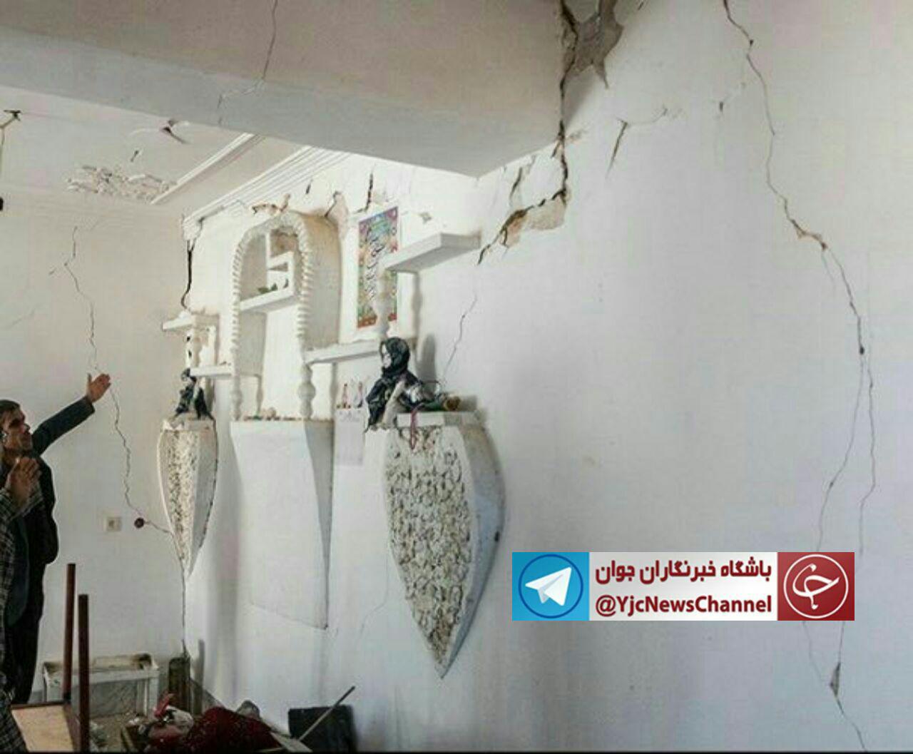 نخستین تصاویر از زلزله امشب عراق و ایران
