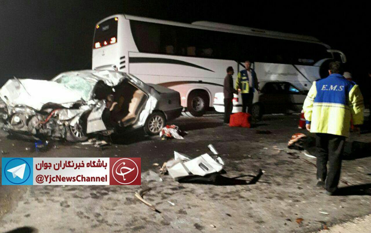 ٦ كشته و مصدوم بر اثر تصادف در مناطق زلزله زده