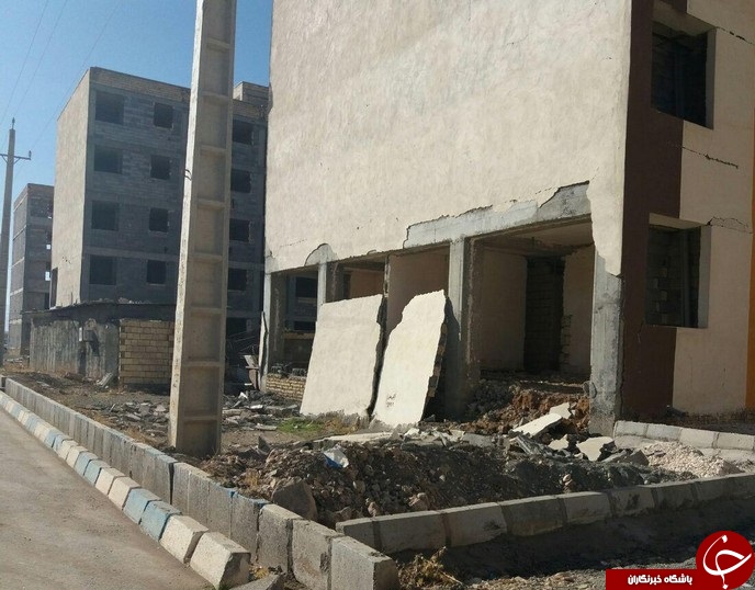 تصاویر جدید از آثار و خرابی زلزله در اسلام آباد غرب