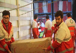 ارسال ۳ هزار تخته پتو و چادر امدادی به مناطق زلزله زده غرب کشور