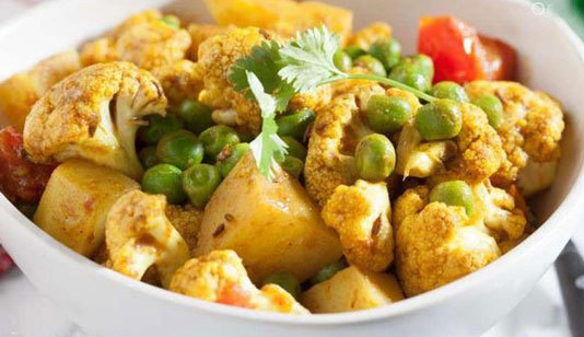 طرز تهیه خوراک گل کلم طعم دار