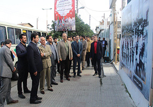برپایی نمایشگاه عکس خیابانی
