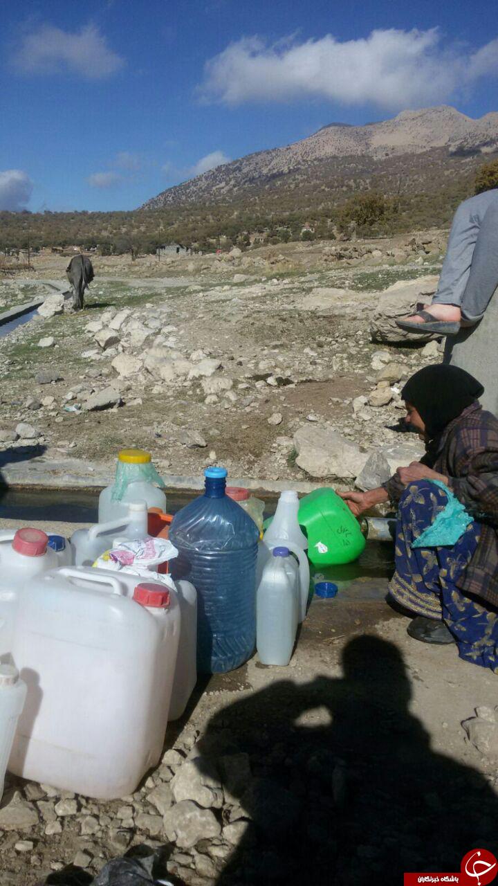 نبود آب آشامیدنی سالم در روستای &laquo;بربید محمدقلی&raquo; + تصاویر