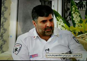 اعزام تیم‌های اورژانس ۱۱۵ مازندران به مناطق زلزله زده
