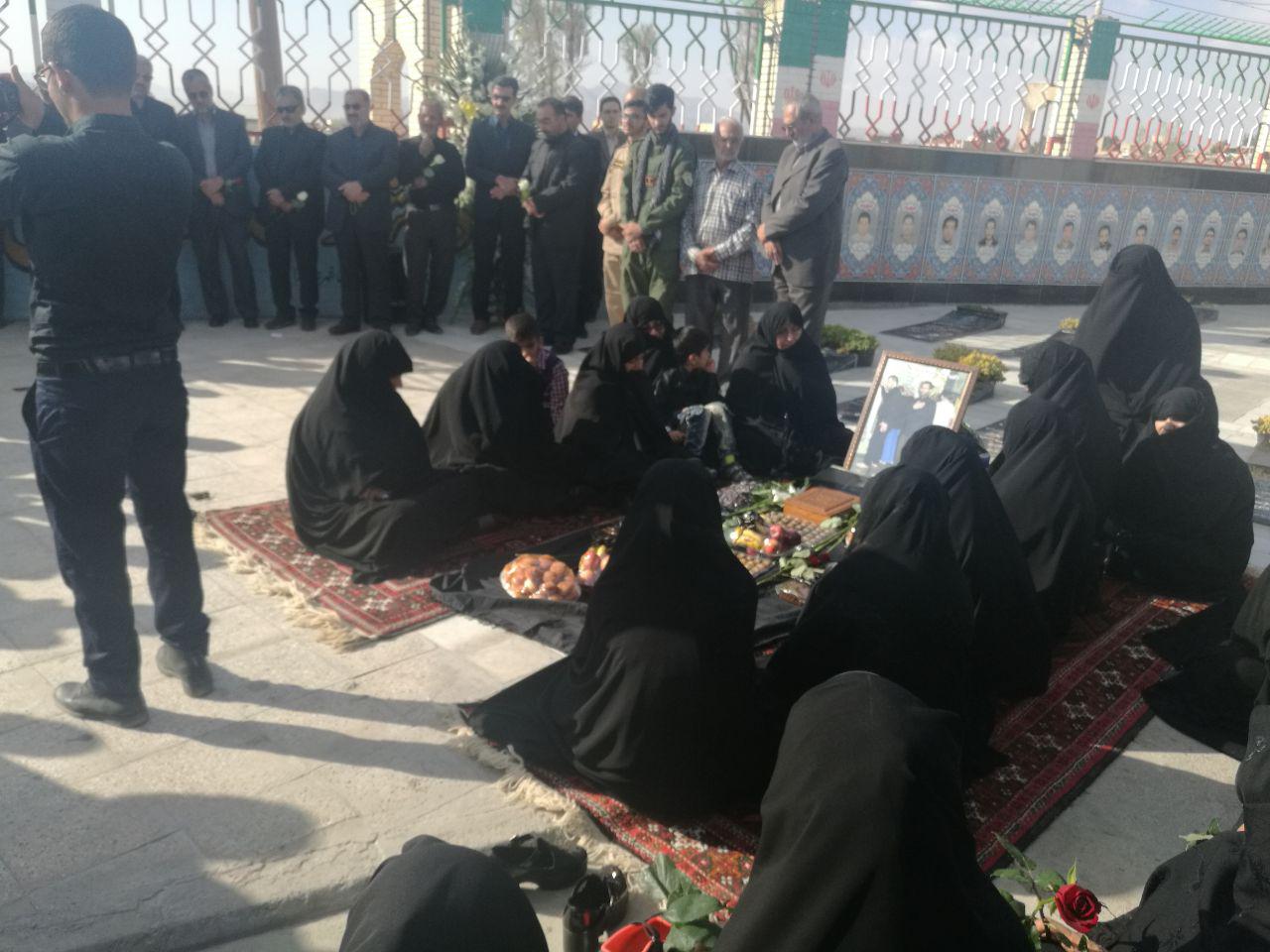فعالان رسانه ای استان با شهید خزائی تجدید میثاق کردند