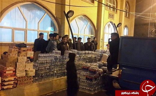 ارسال امکانات ستاد مردمی اربعین به کرمانشاه
