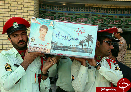استقبال از پیکر شهدای دفاع مقدس