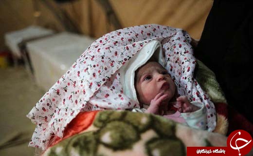 اتفاق جالب در ویرانه های زلزله+ تصاویر