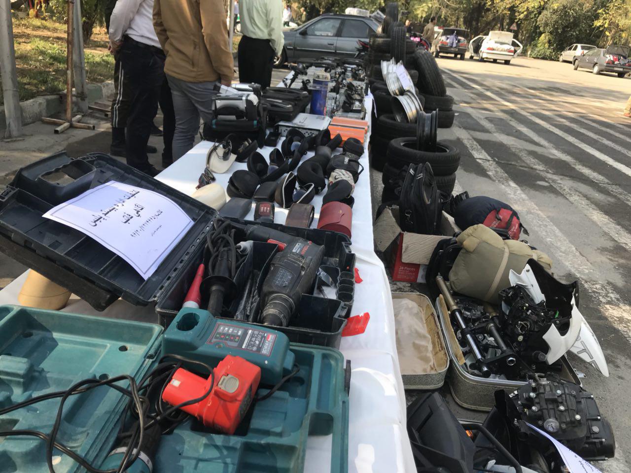 انهدام 33 باند قاچاق کالا و سرقت در طرح ضربتی پلیس/ 110 سارق خشن دستگیر شدند