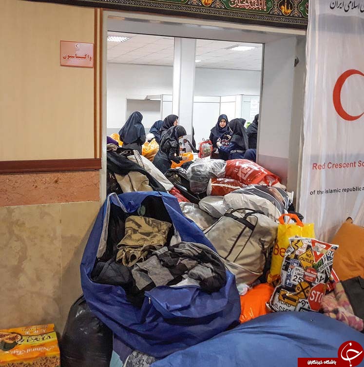 کمک&zwnj;های مردم تهران به زلزله&zwnj;زدگان کرمانشاه +تصاویر