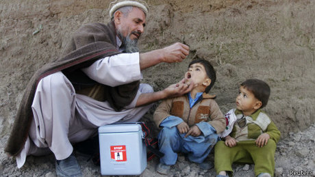 بیماری فلج اطفال، بدون هماهنگی افغانستان و پاکستان ریشه کن نمی شود