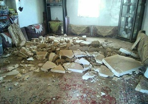 خسارت زلزله به ۴۰ واحد مسکونی در کوهرنگ