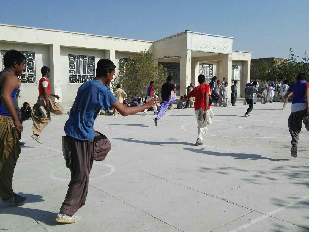 جشنواره بازی&zwnj;های بومی محلی باحضور دانش آموز سراوانی