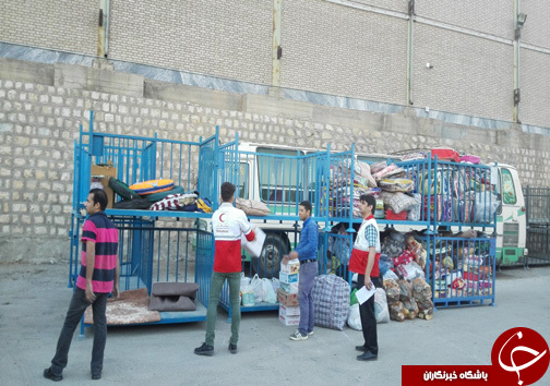 ارسال کمک&zwnj;های مردمی و دولتی لرستان به مناطق زلزله زده + تصاویر