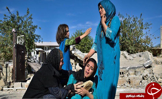 عکسهای تکان دهنده از زلزله کرمانشاه
